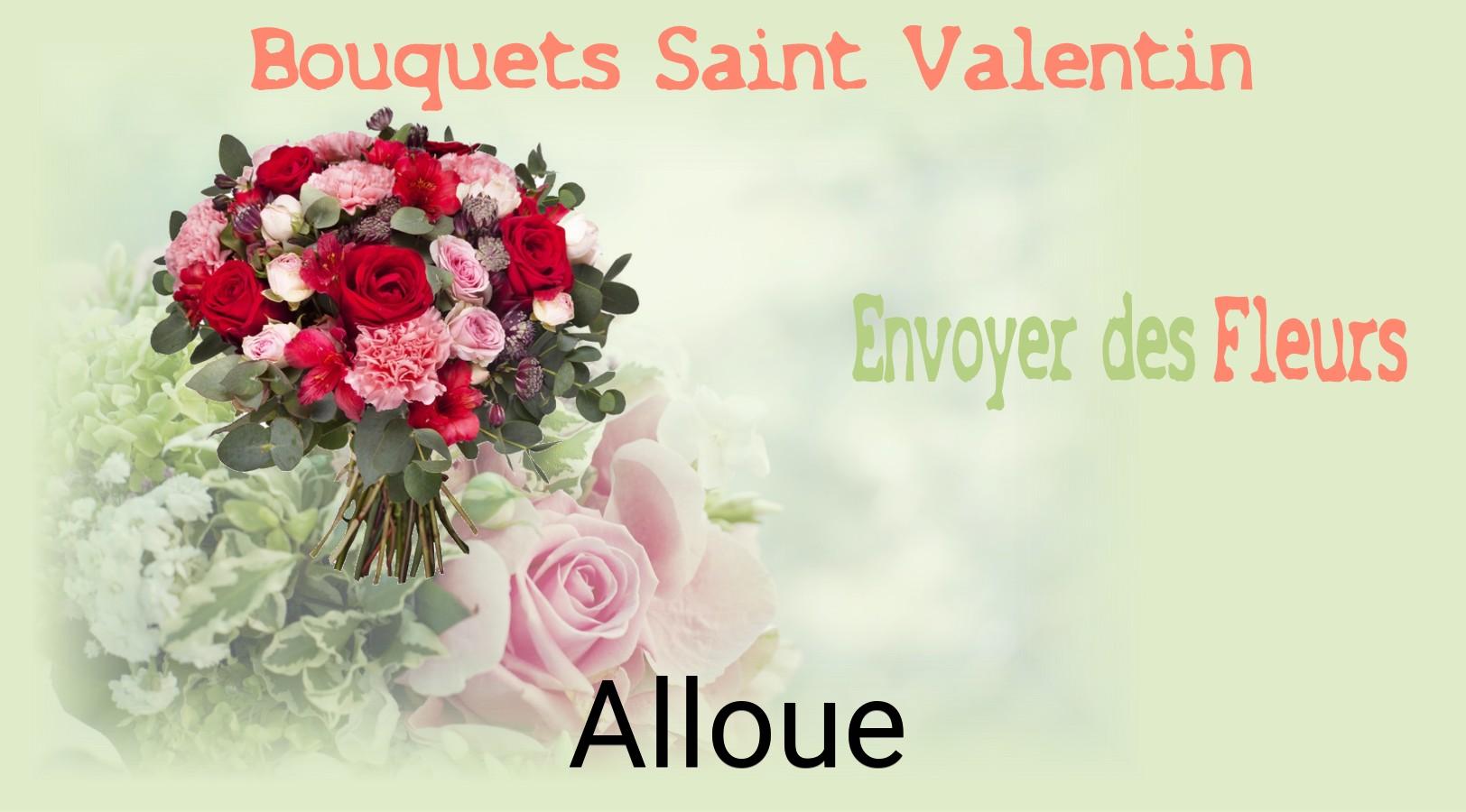Roses de Saint-Valentin livrées à Alloue